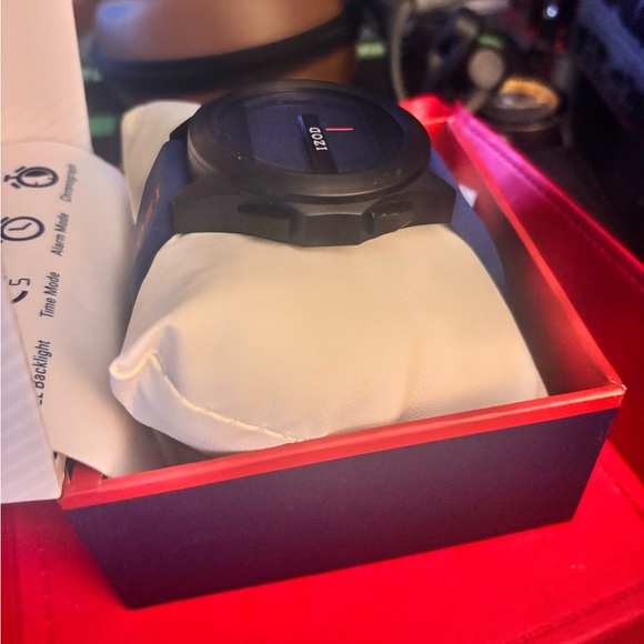 IZOD Black and Blue Wearable Watch - Picture 3 of 4